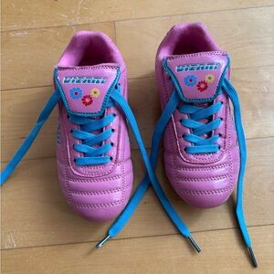 Toddler Pink Soccer Cleats & Shinguard size 6